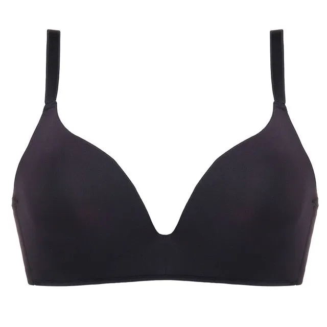 6 Colors Seamless Sexy Bra For Women Bralette Wire Free Push Up Bra Brassiere Female Underwear Lingerie fitness Intimates 2019