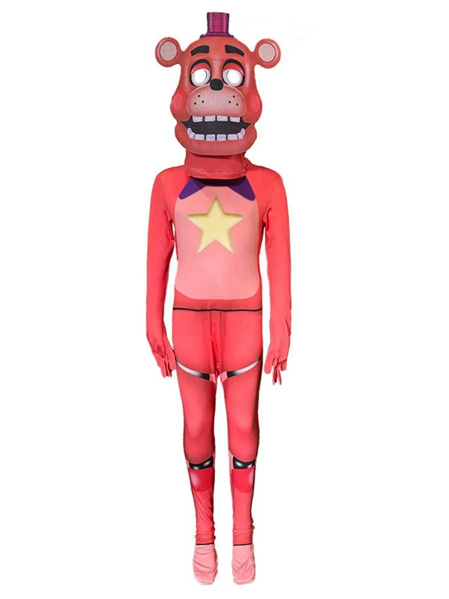 Anime Fazbear Cosplay Jumpsuit
