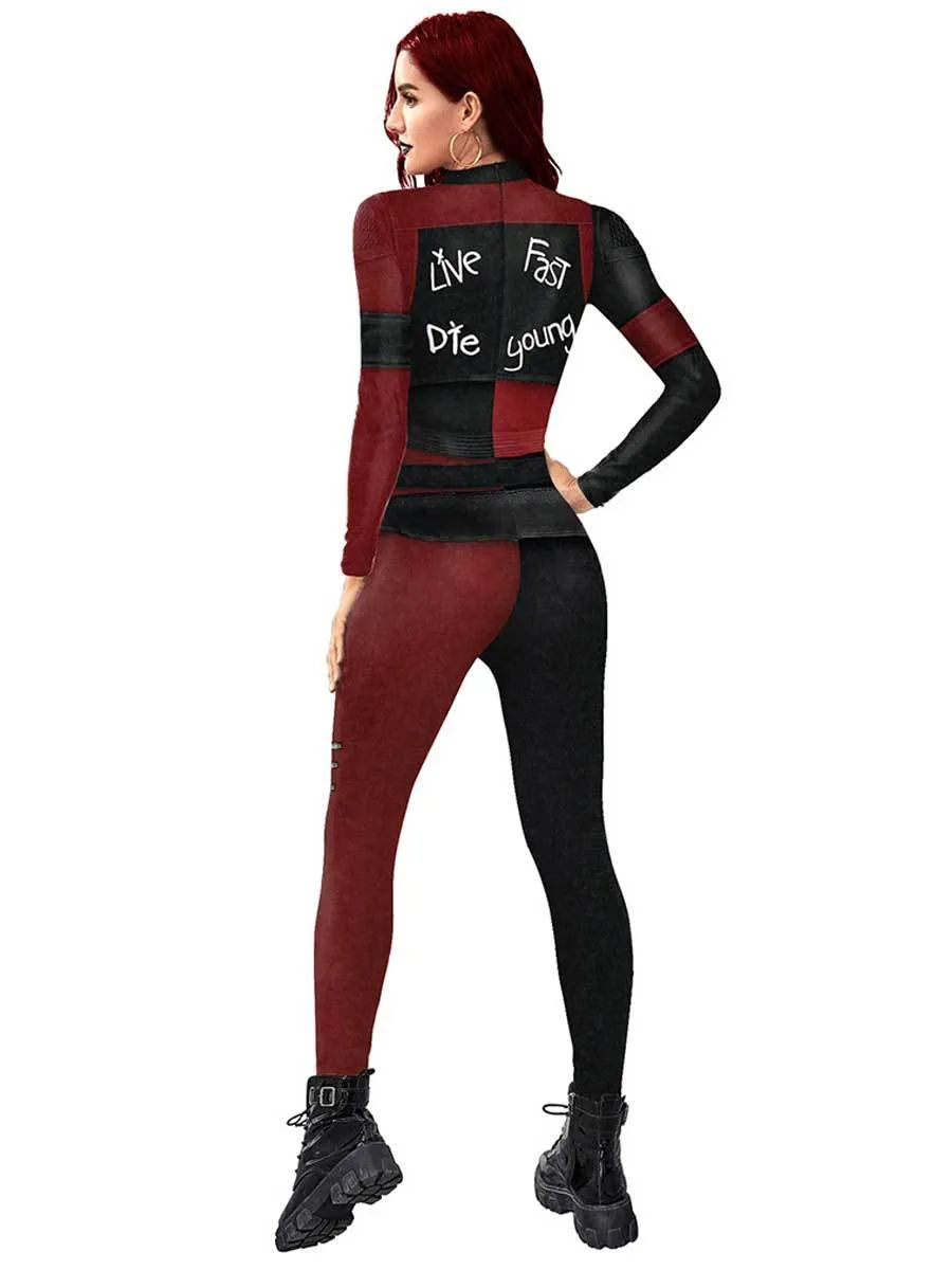 Anime Jester Full Body Jumpsuit
