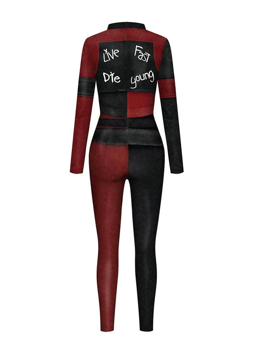 Anime Jester Full Body Jumpsuit