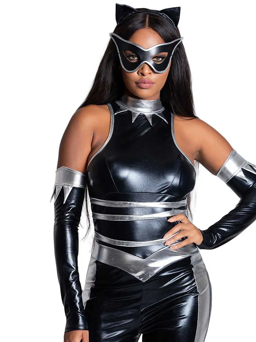 Black Cat Cosplay Jumpsuit