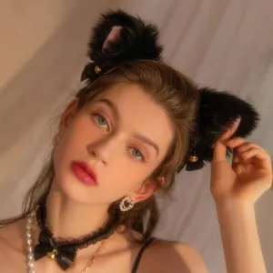 Fluffy Cat Ears Headband