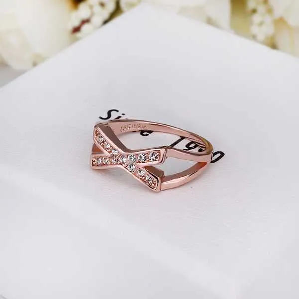 jewelry 18k GP wedding asr rings ring384 ELY