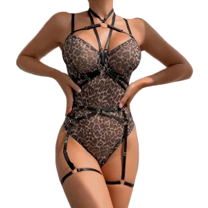 Joelle Teddy with Garter Belt