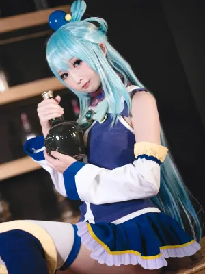 Konosuba Goddess of Water Cosplay Outfit
