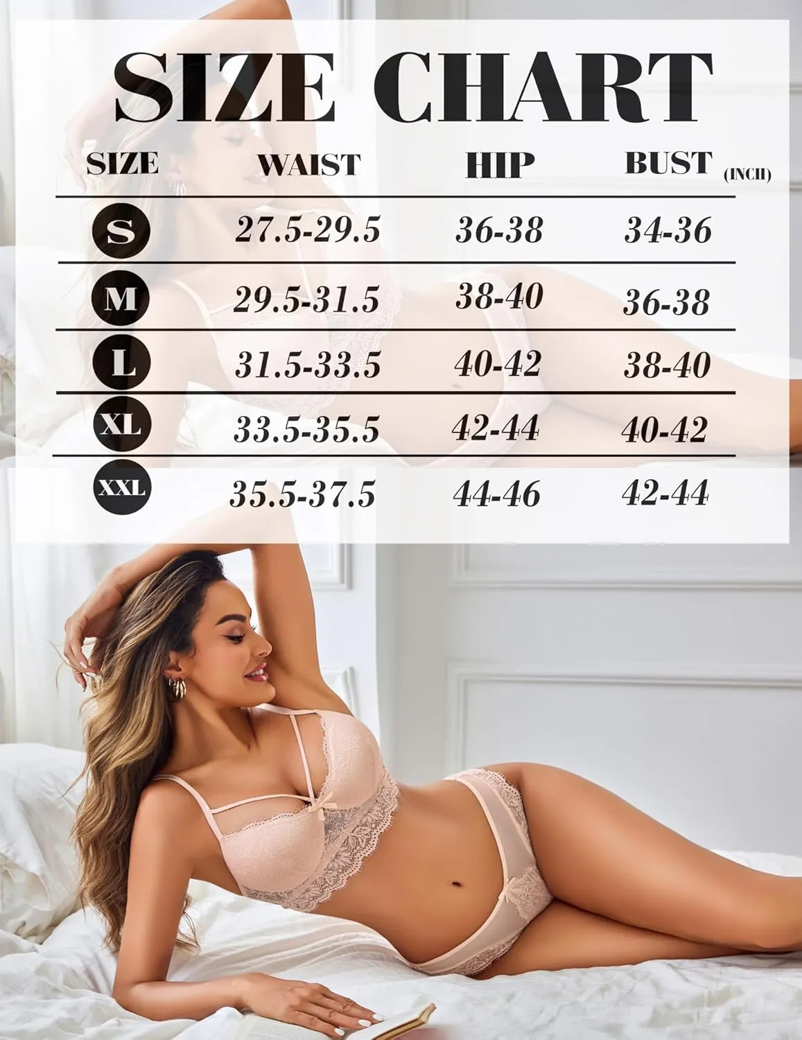Lace Bra and Panty Set Lingerie Set