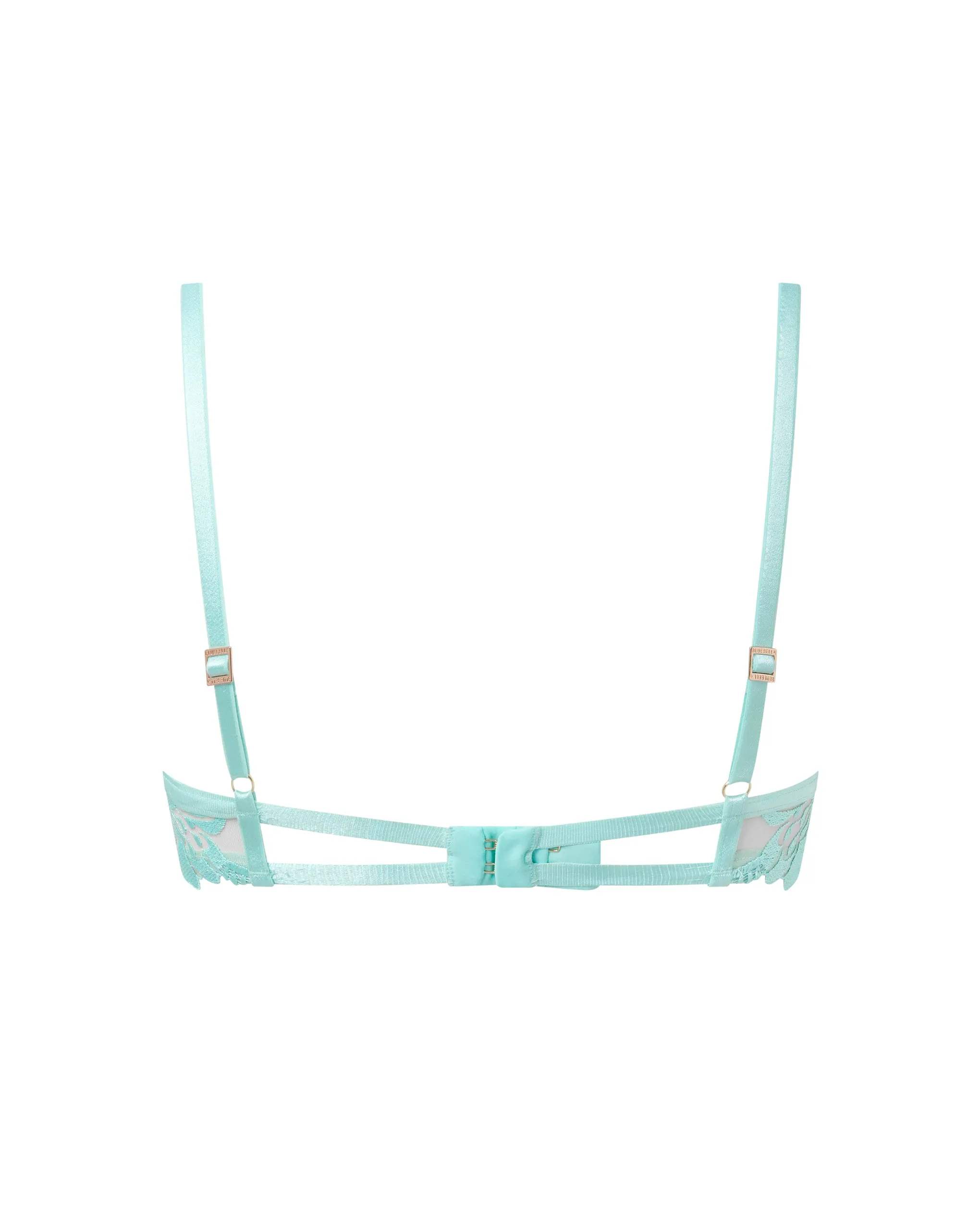 Leonora Wired Bra Island Paradise Blue/Sheer
