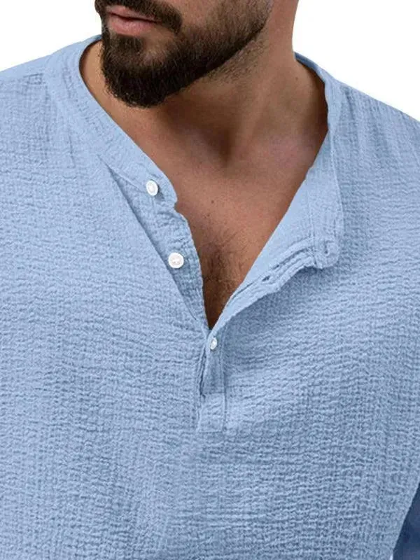 Men Relaxed Ribbed Jogger Lounge Set