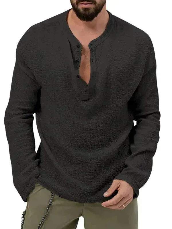 Men Relaxed Ribbed Jogger Lounge Set