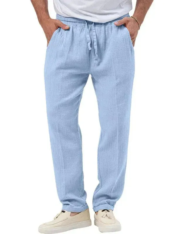 Men Relaxed Ribbed Jogger Lounge Set
