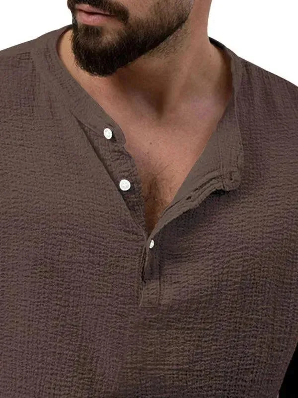 Men Relaxed Ribbed Jogger Lounge Set