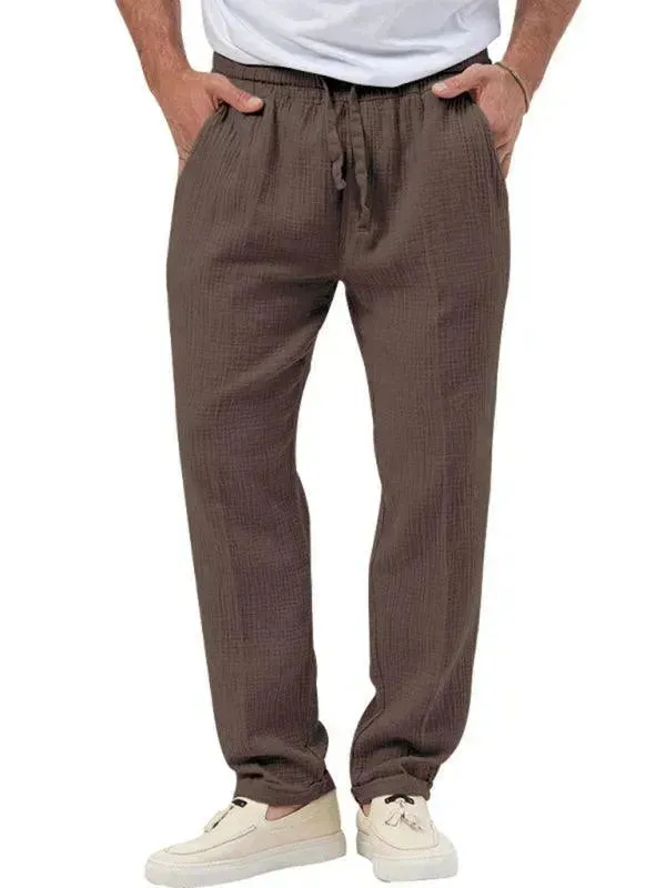 Men Relaxed Ribbed Jogger Lounge Set