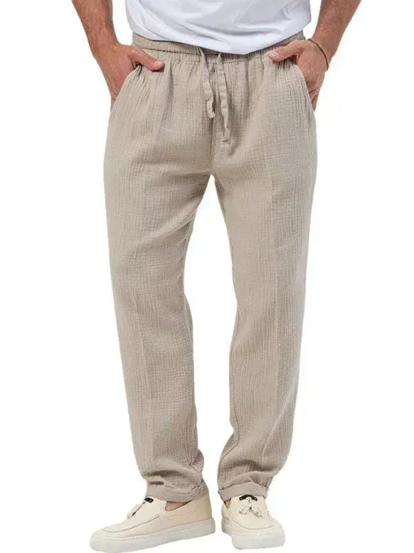 Men Relaxed Ribbed Jogger Lounge Set
