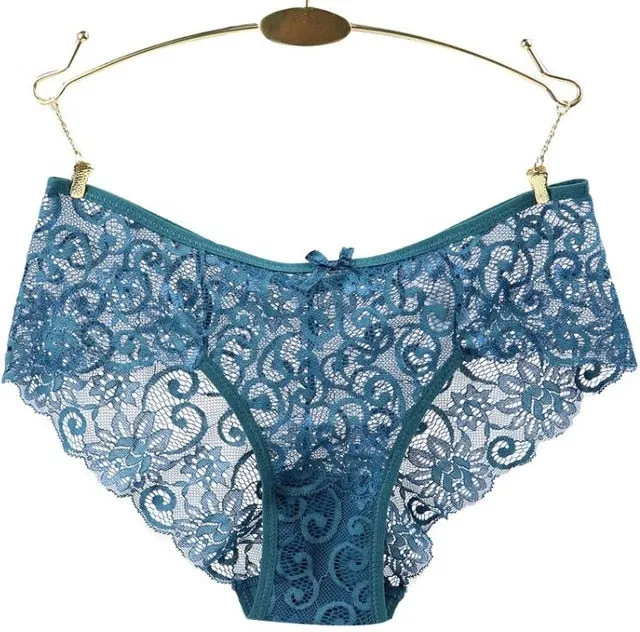 Plus Size S/XL Fashion High Quality Women's Panties Breathable Female Underwear Sexy Lace Lingerie