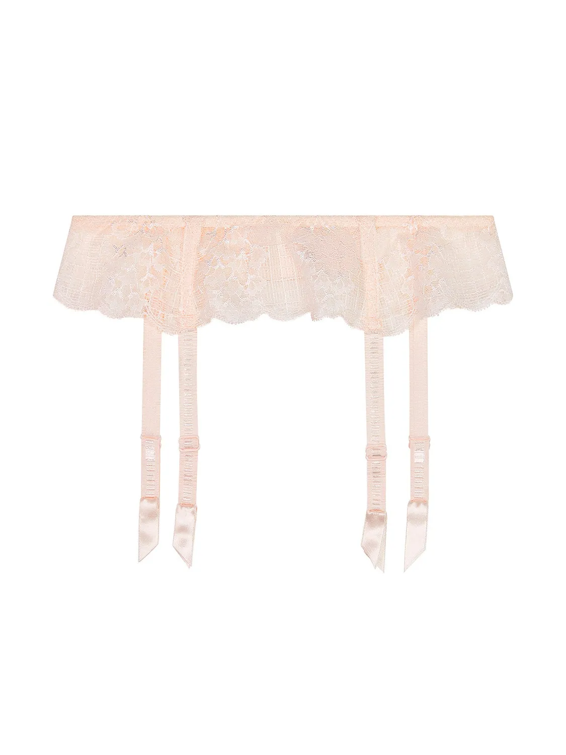 Reve Suspender Belt - Sakura Pink