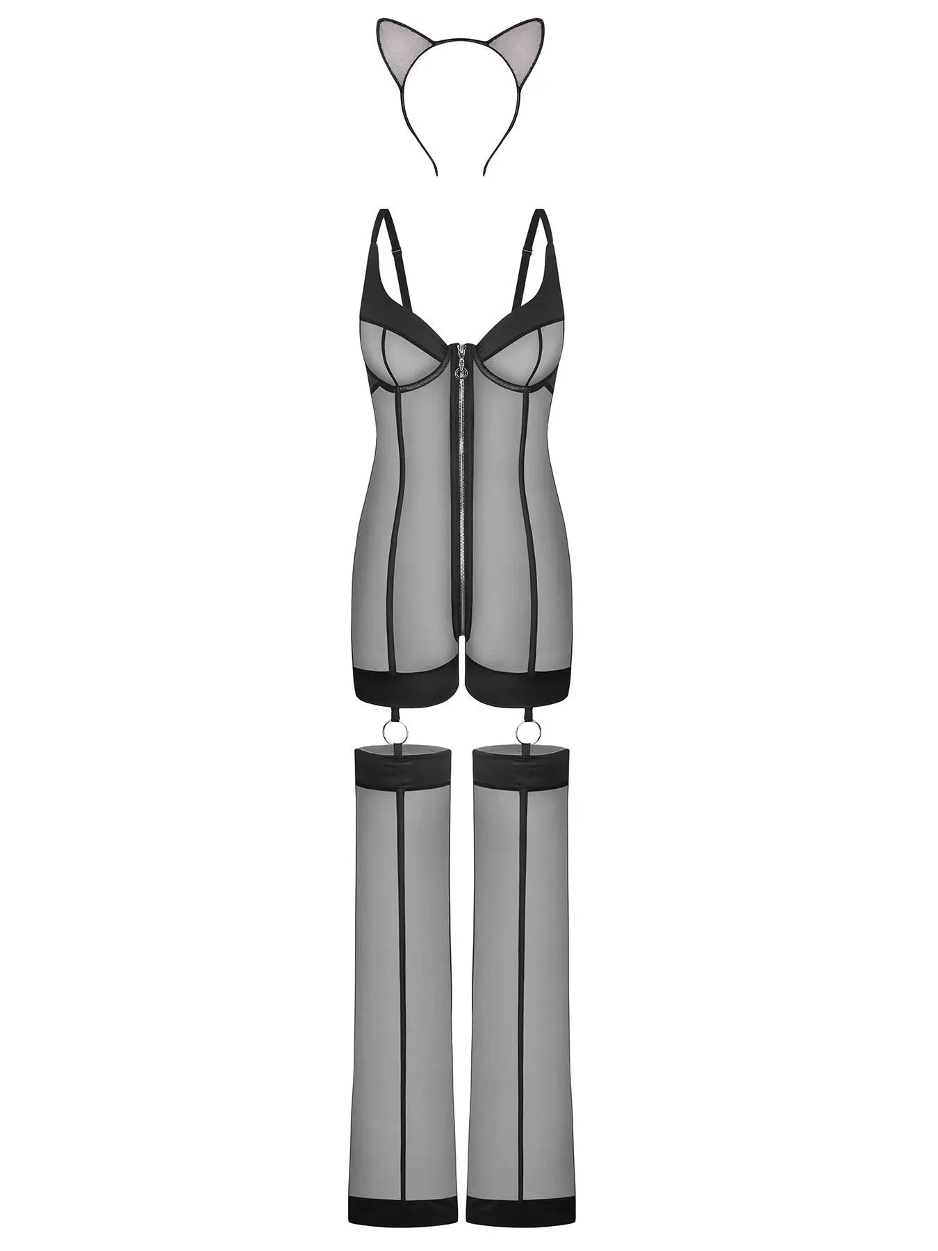 ROLE-PLAYING LINGERIE SET KITTY POP