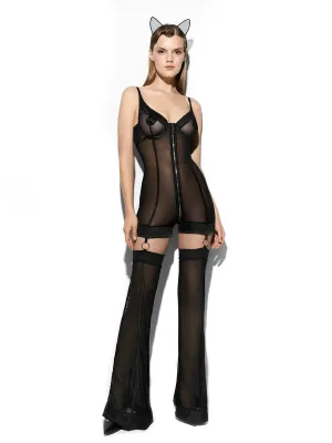 ROLE-PLAYING LINGERIE SET KITTY POP
