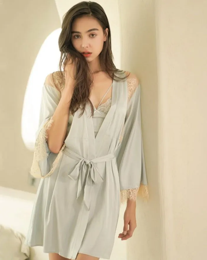 Satin Jumpsuit Bodycon Dress
