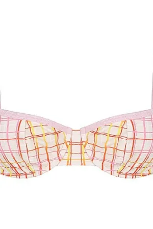 Tessa Pink Plaid Top Medium - SAMPLE SALE