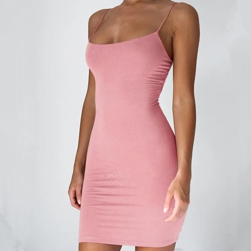 Women's Hanging Neck Tight-fitting Hip Skirt