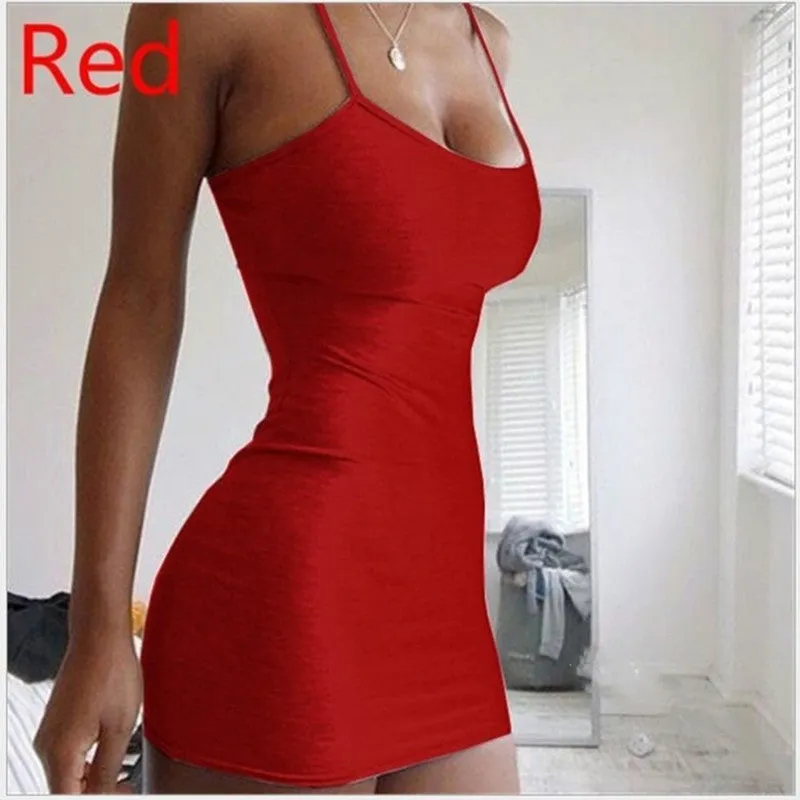 Women's Hanging Neck Tight-fitting Hip Skirt